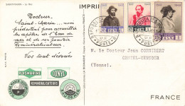 SAINT MARIN - MARCOPHILIE - IMPRIME, CARTE "Le ROC" - BEL  AFFRANCHISSEMENT - Lettres & Documents