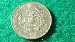 İTALYA-1990-   200   LİRE    HATIRA - 100 Lire