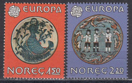 Norway 1981 - EUROPA: Folklore, Mi-Nr. 836/37, MNH** - Ungebraucht