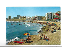 CPM ALICANTE , CAMPELLO , PLAYA MUCHAVISTA En 1976! - Alicante