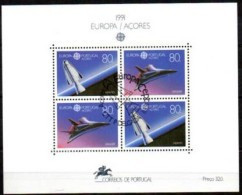 Cept 1991 Portugal Azoren Açores Yvertn° Bloc 12 (°) Oblitéré Cancelled Cote 8,50 Euro - 1991