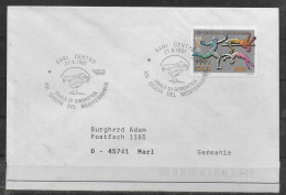 ITALIE Lettre 1997 Bari Gymnastique - Gymnastique