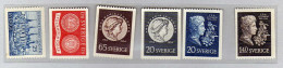 Suede - (1953-55) - Stockholm - Poetesse Lenngren  - Poete - Atterborn    -  Neufs** - MNH - Nuevos