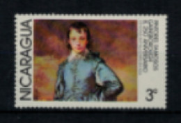 Nicaragua "Anniversaires De Peintres Célèbres : "Jonathan Butall Enfant" De Gainsborough" Neuf 1* N° 1087 De 1978 - Nicaragua