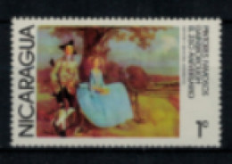 Nicaragua "Anniversaires De Peintres Célèbres : "Mr Et Mme Andrew" De Gainsborough" Neuf 1* N° 1085 De 1978 - Nicaragua