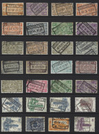 Y024 - Belgium - Railway Parcel Stamps - Used Lot - Otros & Sin Clasificación