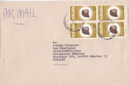 From Tanzania To Germany - 1991 - Tanzanie (1964-...)