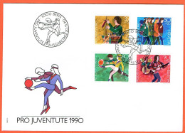 9xFDC. DE COLL .PRO/J. SERIE+TIMBRES ISOLES+BLOCS DE 4 . C/.S.B.K. Nr:J315/18. Y&TELLIER Nr:1359/62. MICHEL Nr:1431/34. - FDC