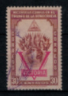 Nicaragua - "2ème Anniversaire De La Déclaration De Guerre à L'Axe" - Oblitéré N° 708 De 1943 - Nicaragua