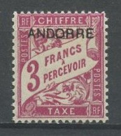 ANDORRE 1931 TAXE N° 8 ** Neuf MNH Superbe  C 9.50 € - Unused Stamps
