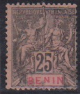 Bénin 40a Obl Variété Sans Accent - Andere & Zonder Classificatie