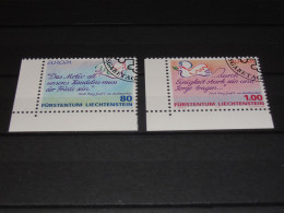 LIECHTENSTEIN   SERIE  1103-1104   GEBRUIKT (USED) - Used Stamps