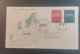 Norway  FDC 1967 - FDC