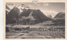 E3734) BLUDENZ - 571m Mit Der Rhätikongruppe Und Scesaplana - Voarlberg ALT! - Bludenz