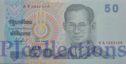 THAILAND 50 BAHT 2004 PICK 112 AUNC - Thaïlande