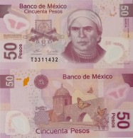 Mexico 50 Pesos 2006 UNC, P-123e Polymer  RARE - Mexico