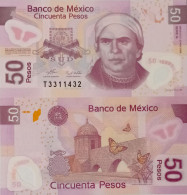 Mexico 50 Pesos 2006 UNC, P-123e Polymer  RARE - Mexique