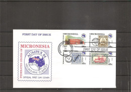 Micronésie - Timbres Sur Timbres ( FDC De 1984 à Voir) - Micronésie