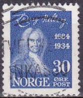 NO023C – NORVEGE - NORWAY – 1934 – LUDWIG HOLBERG – SG # 234 USED 4,50 € - Used Stamps