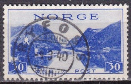 NO027B – NORVEGE - NORWAY – 1938 – TOURISM IN NORWAY – Y&T # 189 USED 2,75 € - Gebraucht