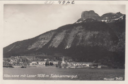 E3751) ALTAUSSEE - Salzkammergut - Mit Loser - Häuser U. Kirche Davor - Tolle FOTO AK ALT ! - Ausserland