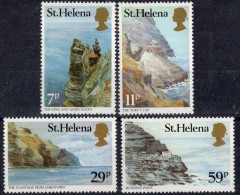 SAINTE-HELENE Timbres-poste N°369* à 372* Neufs Charnières TB Cote : 5€00 - Saint Helena Island