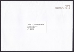 Netherlands: Cover, Postage Paid, Via DHL Global Mail, Private Postal Service (minor Damage) - Lettres & Documents