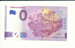 Billet Touristique  0 Euro  - TERRA BOTANICA - 2022-2 -  UEYB -  N° 2063 - Autres & Non Classés