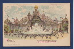 CPA Transparente Météor Système Contre La Lumière Non Circulée Litho Paris Exposition 1900 - Contre La Lumière