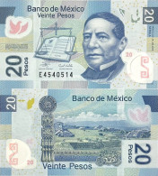 Mexico 20 Pesos 2006 UNC, P-122 Polymer - Mexico