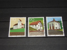 LIECHTENSTEIN   SERIE  1268-1270  GEBRUIKT (USED) - Gebraucht