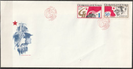 Tschechoslowakei 1986 FDC MiNr.2855 - 2856  65 Jahre Kommunistische Partei Der CSSR ( Dl 165 )günstige Versandkosten - FDC