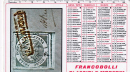 Calendarietto - Francobolli - Pagnoncelli - Galleria Esedra - Roma - Anno 1976 - Kleinformat : 1971-80