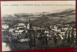 LAMURE SUR AZERGUES Vue Générale Et Nouveau Groupe Scolaire - Lamure Sur Azergues