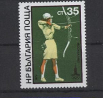 BULGARIE  N°  2510  * *  Jo 1980 Tir A L Arc - Tir à L'Arc