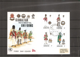 Gibraltar - Uniformes  ( FDC De 1970 à Voir) - Gibraltar