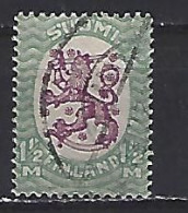 Finland 1925-29  Arms (o) Mi.120 X B - Used Stamps