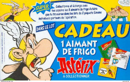 ASTERIX : Carton Publicité SAVANE - Astérix