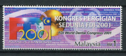 Malaysia - Mi.Nr. 1061 - "Kongress Des Internationalen Zahnärzteverbandes (FDI)" ** / MNH (aus Dem Jahr 2001) - Malaysia (1964-...)
