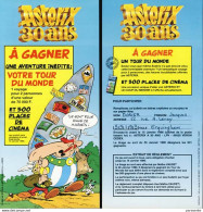 ASTERIX : Flyer 30 ANS - Astérix