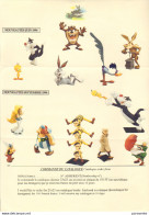 ASTERIX TINTIN LUCKY LUKE BECASSINE : Depliant LEBLON 1996 - Asterix