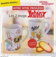 ASTERIX : Flyer VITRINE MAGIQUE - Astérix