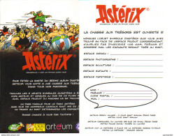 ASTERIX : Carte 35e ALBUM - Astérix