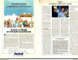 ASTERIX : Pages De Presse TELE 7 JOURS , Jardins D'acclimatation - Astérix