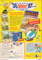 ASTERIX : 2 Pages De Presse Publicité ATLAS En 1997 Differentes - Asterix