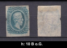 USA Confederate States 10 B O.G. #E681h - 1861-65 Stati Confederati