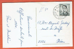 J - Relais - Sterstempel Cugnon - Mortehan Sur Semois Vers Méan - Havelange 1970 - Postmarks With Stars