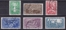NO033 – NORVEGE - NORWAY – 1941 – SNORRE STURLASON – SG # 324/9 USED 9 € - Used Stamps
