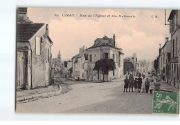 LIMAY : Rue De L'Eglise Et Rue Nationale - Très Bon état - Limay