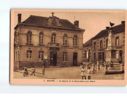 BEUVRY : La Mairie Et Le Monument Aux Morts - Très Bon état - Beuvry